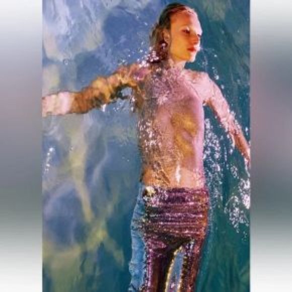 ZARA TRINNY SILVER JEWELLED HALTER TOP M CHAINMAIL LAYERING PIECE Ref:- 7901/465 - Picture 4 of 5